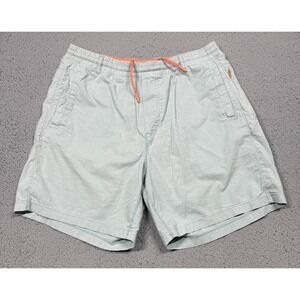 Birddogs Shorts Mens XL 36 Green Chino Built In Liner Elastic Waist Stretch